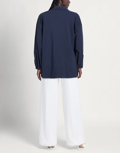 Woman Shirt Navy Size M Rayon, Nylon, Elastane