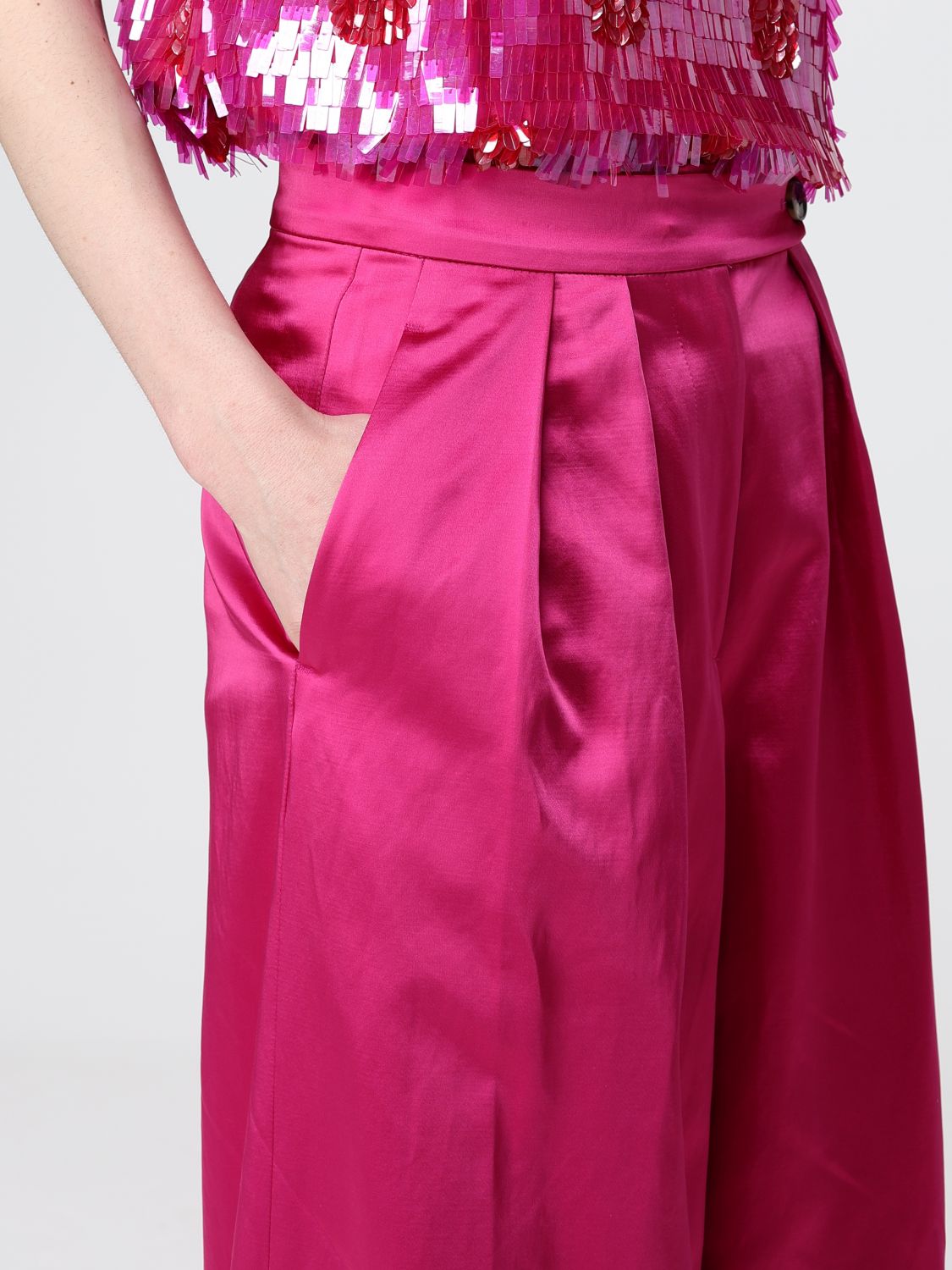 Pants Woman color Pink