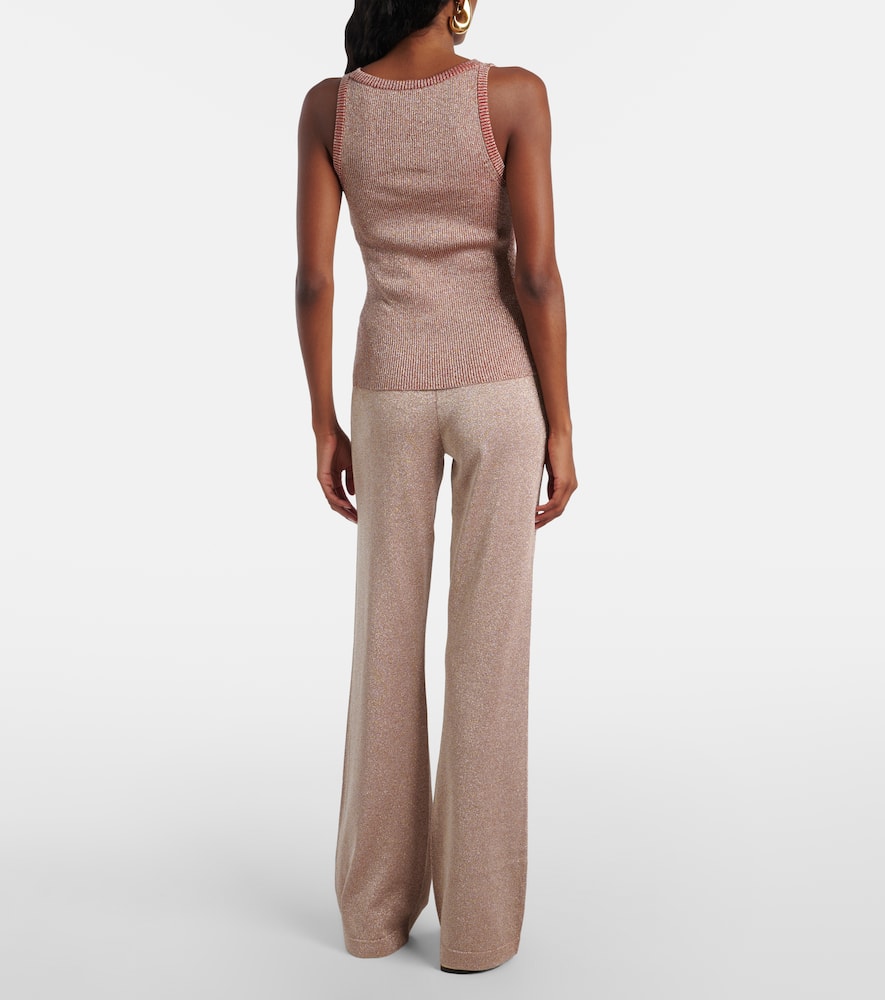 Lamé tank top