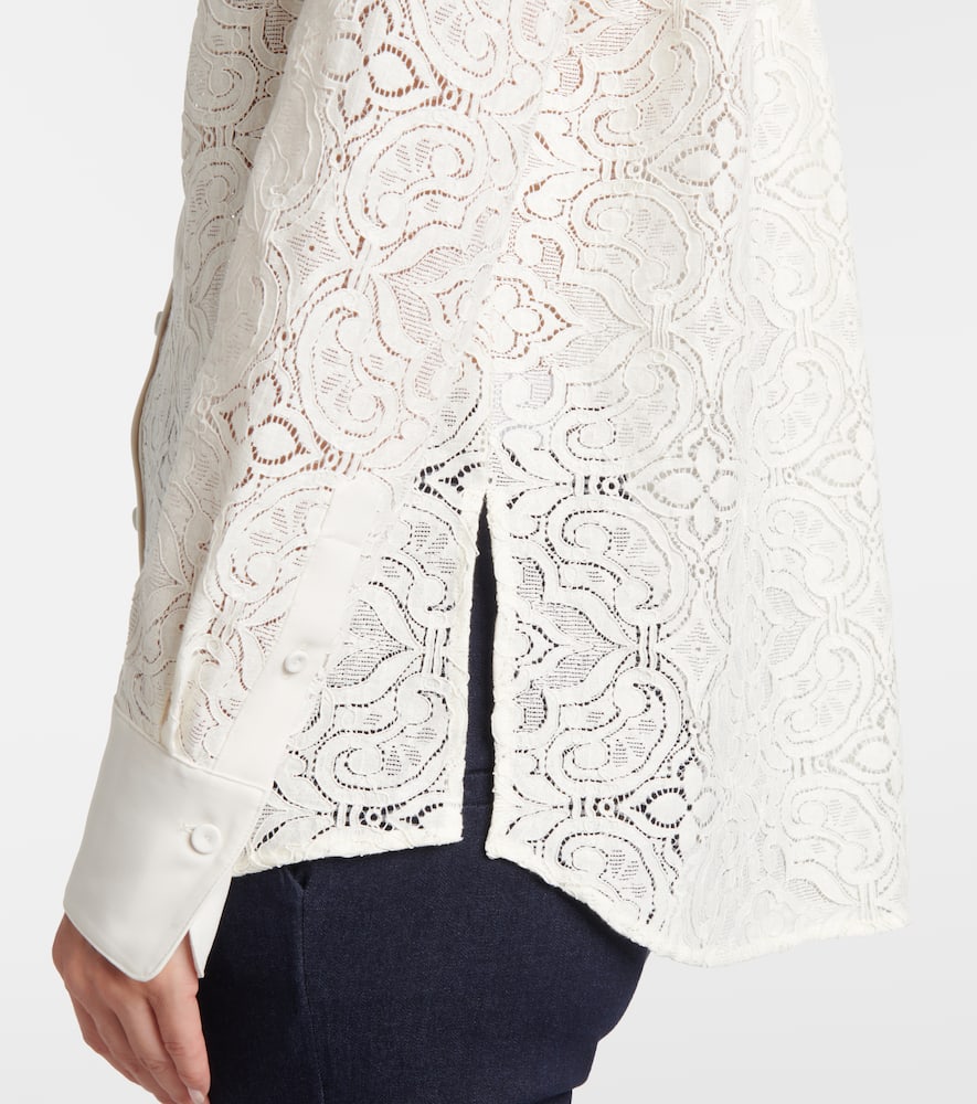 Veronica Beard Naya embroidered shirt