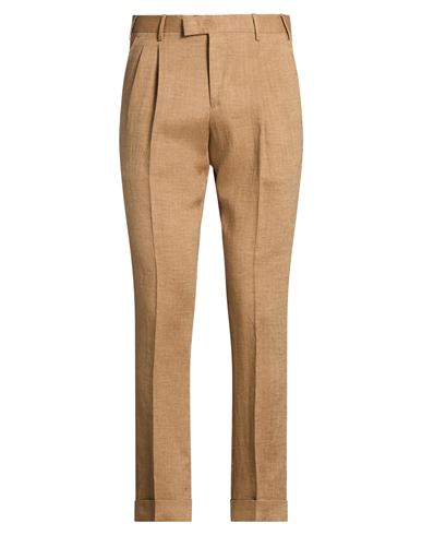 Man Pants Camel Size 30 Linen