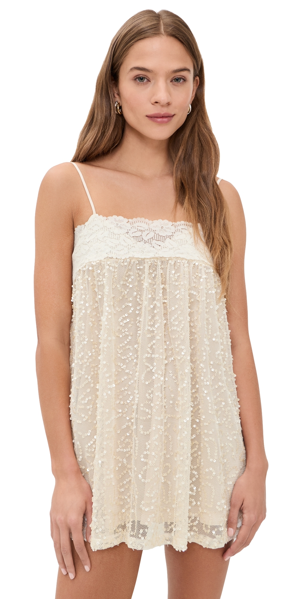 Sophia Dress Ivory Sequin