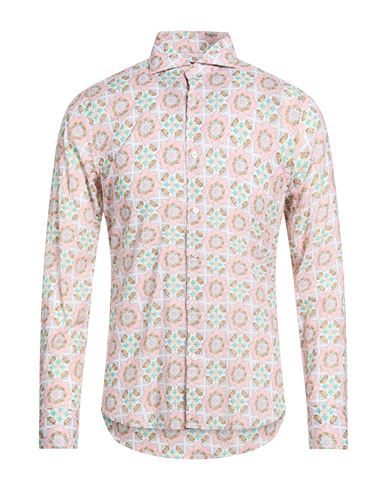 Man Shirt Pink Size 15 ½ Cotton, Elastane