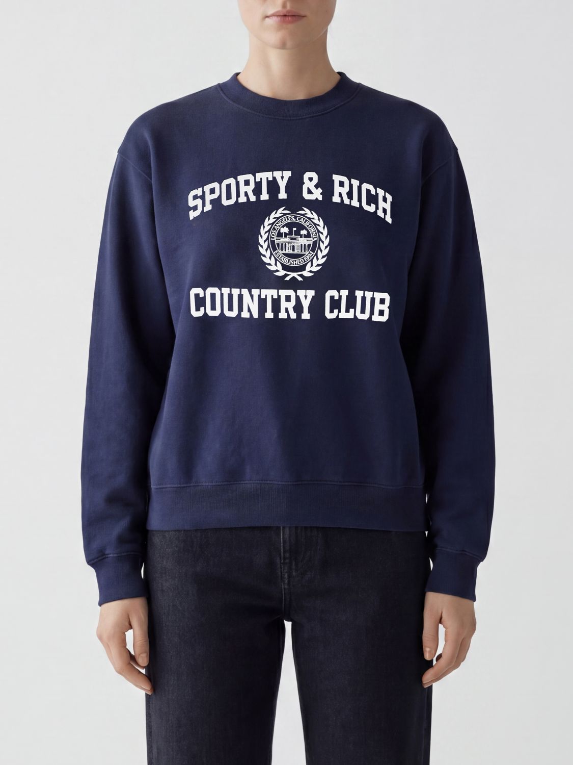 Sweatshirt Woman color Navy