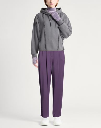 Woman Pants Dark purple Size 4 Viscose, Elastane