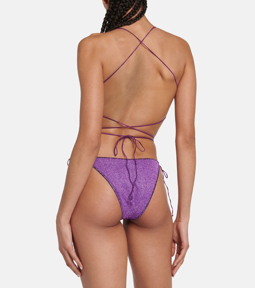 Lumiere scoop-neck swimsuit