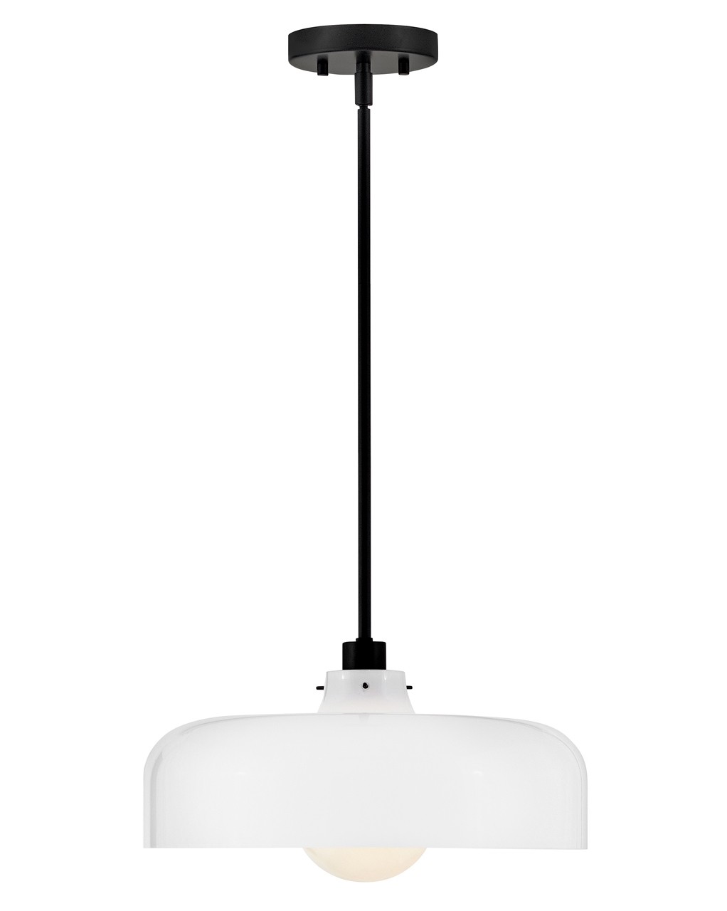 Black LED Pendant from the Maisie Collection
