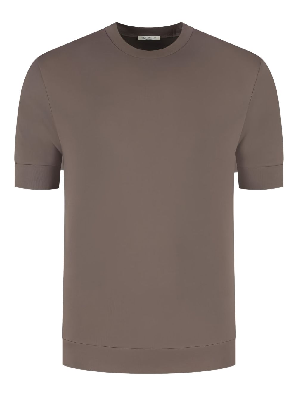 Cotton T-shirt - Brown