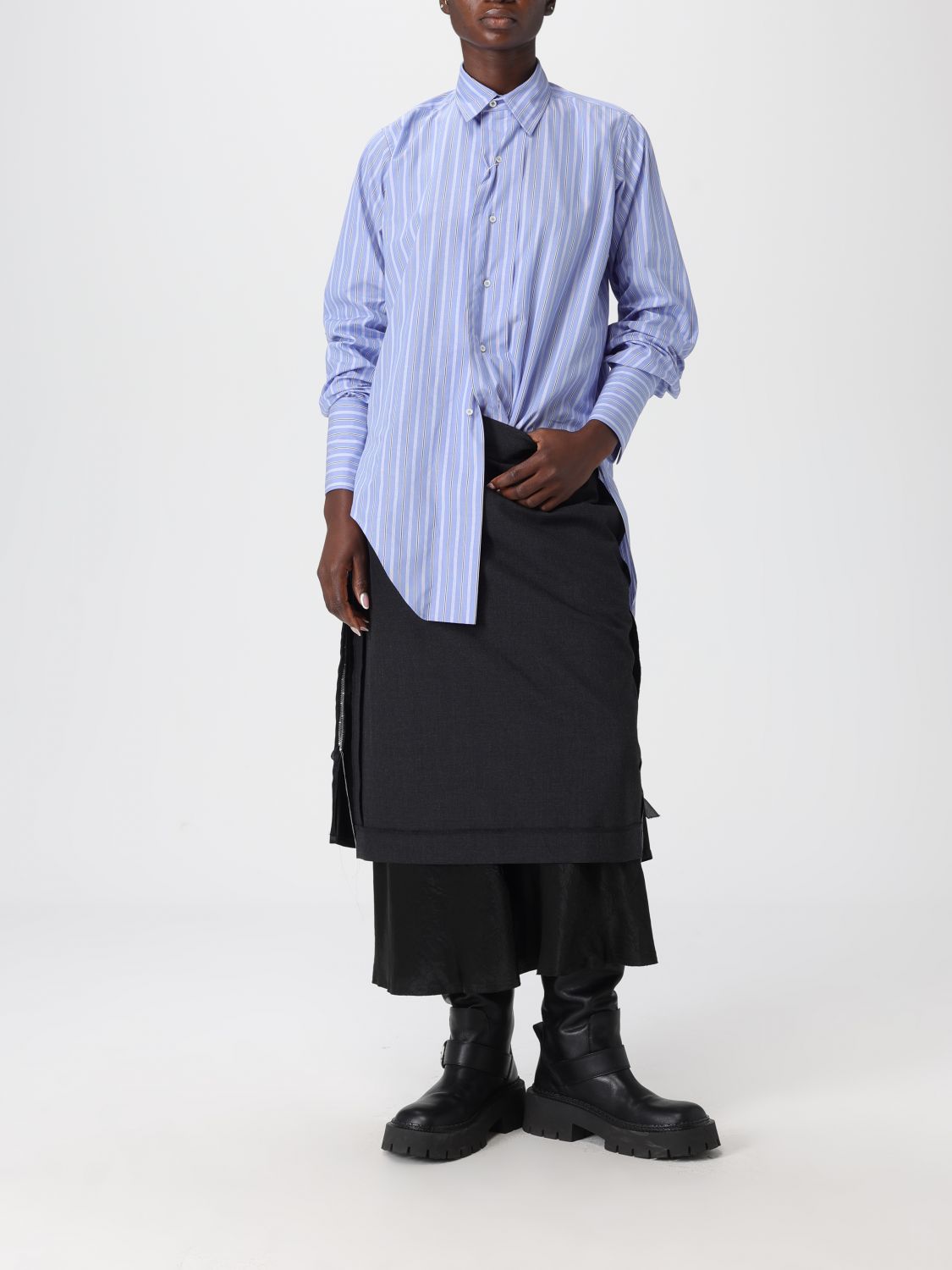 Skirt Woman color Black