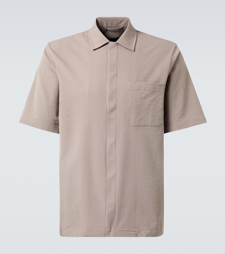 Seersucker shirt