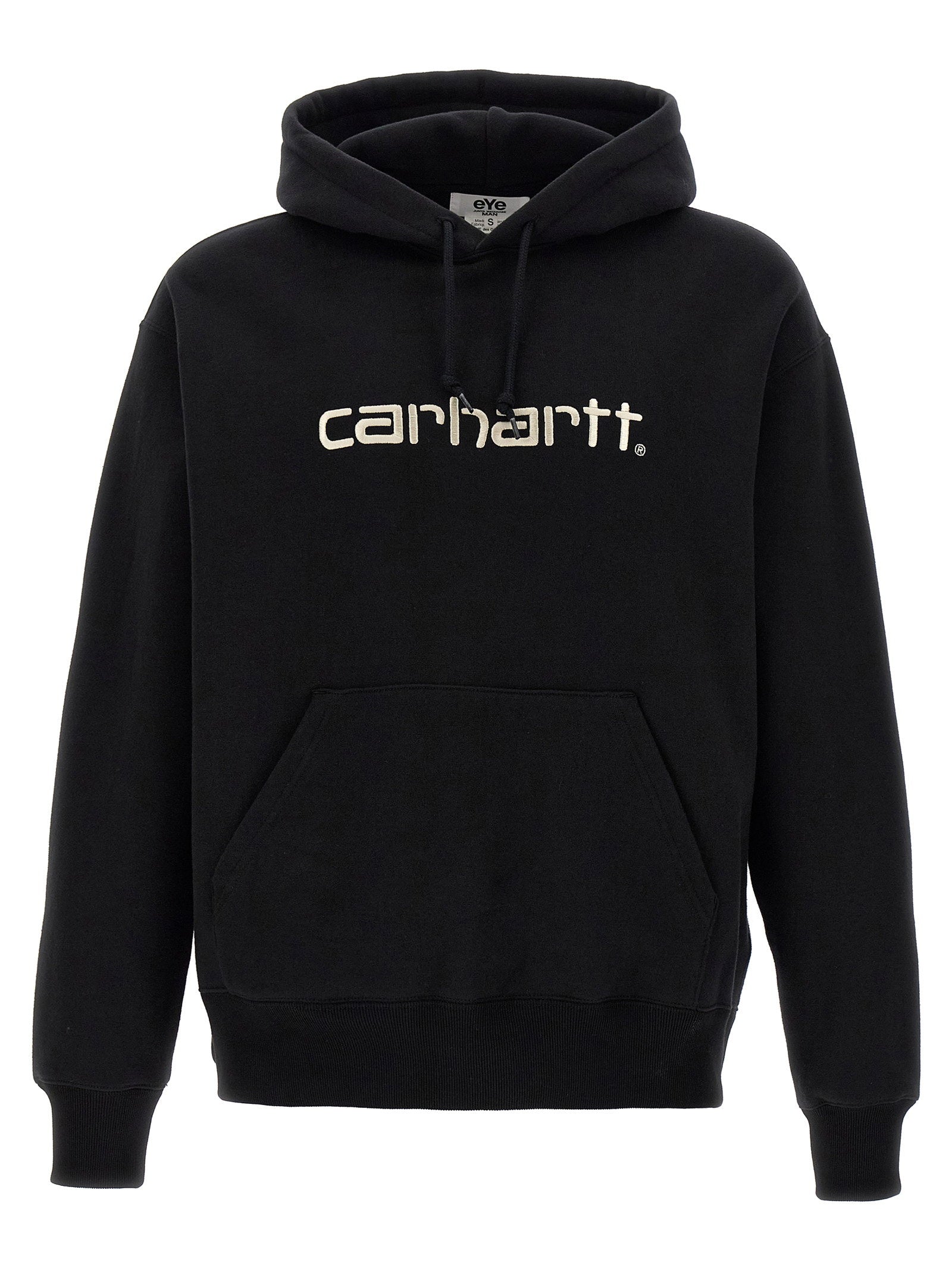 Logo-Embroidered Collaboration Hoodie — Black