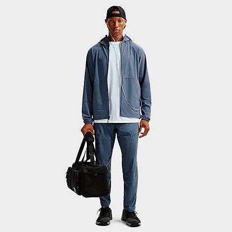Men's Repel Unlimited Water-Repellent Hooded Versatile Jacket in Diffused Blue/Black