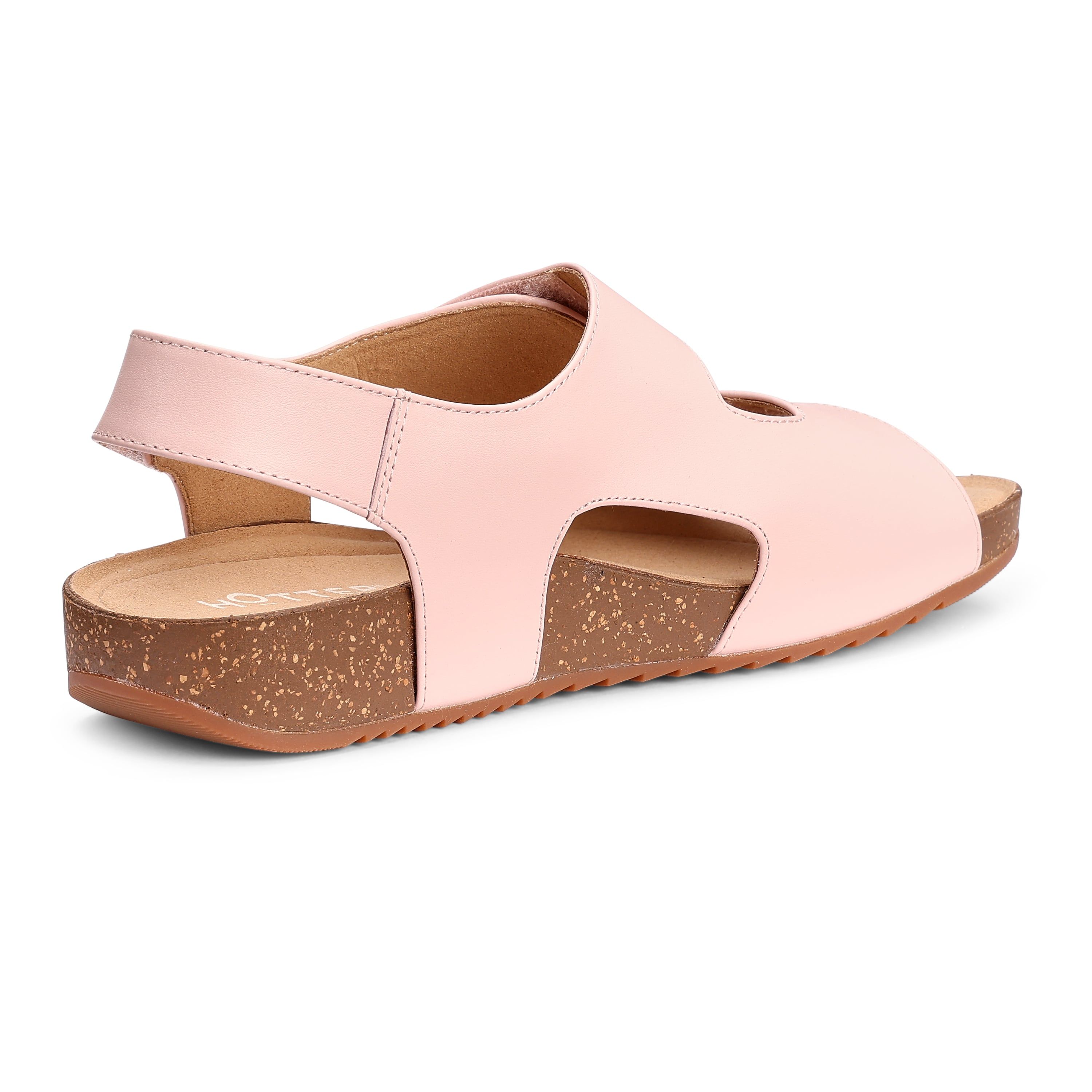 Hotter Women's 'Explore' Sandals in Pale Pink