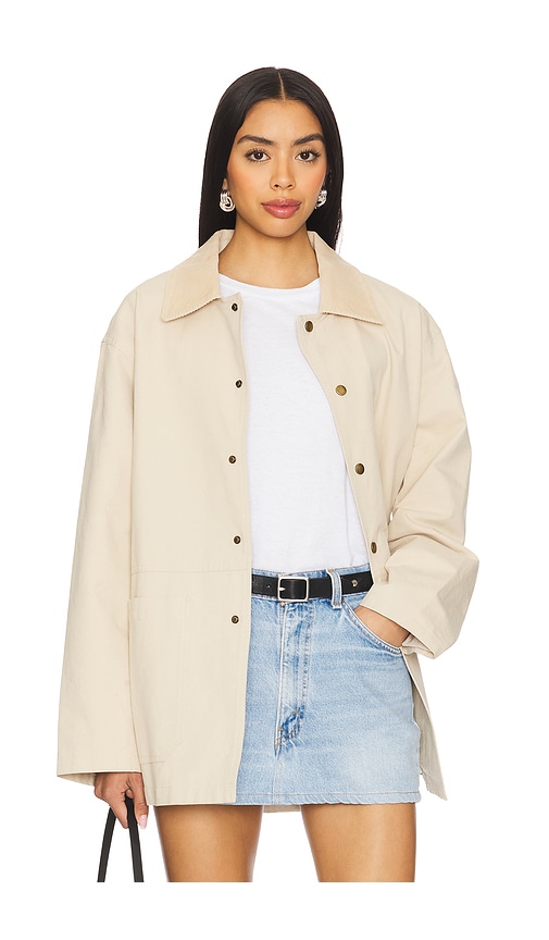 Rue Sophie Nat Jacket in Beige.  XS. Also in L, M