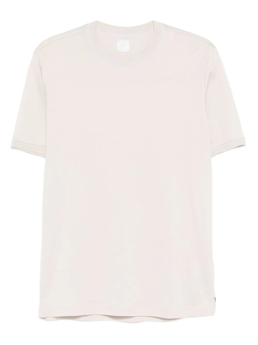 Cotton T-Shirt — Beige