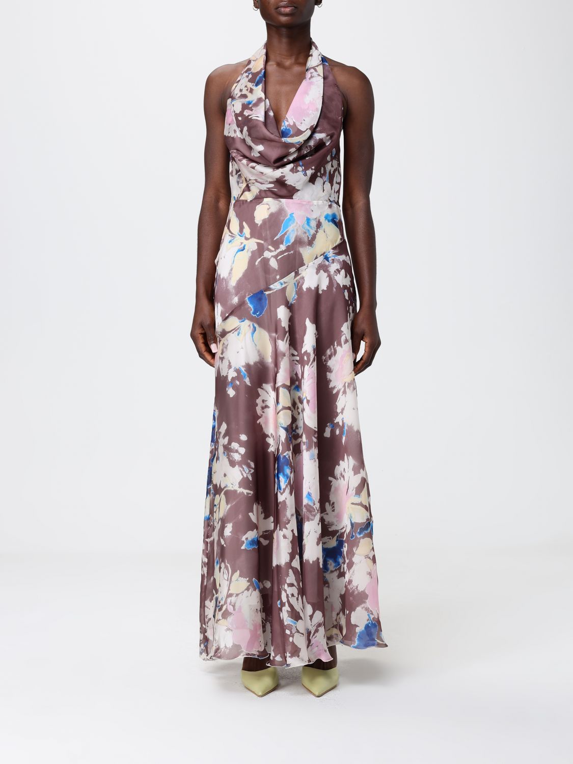 Dress Woman color Ebony