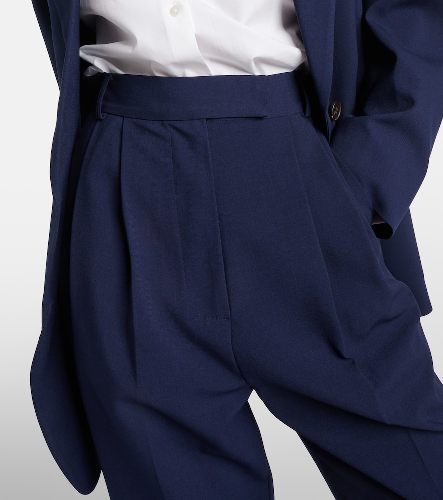 Bea high-rise straight pants