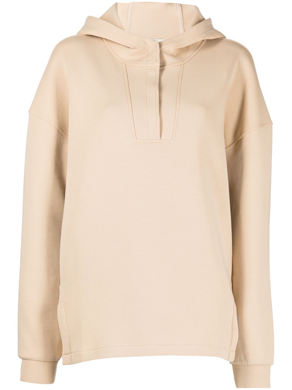 X BEYOND the RADAR hooded sweatshirt - Neutrals
