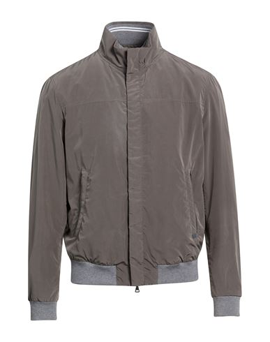 Man Jacket Taupe Size M Polyester, Nylon