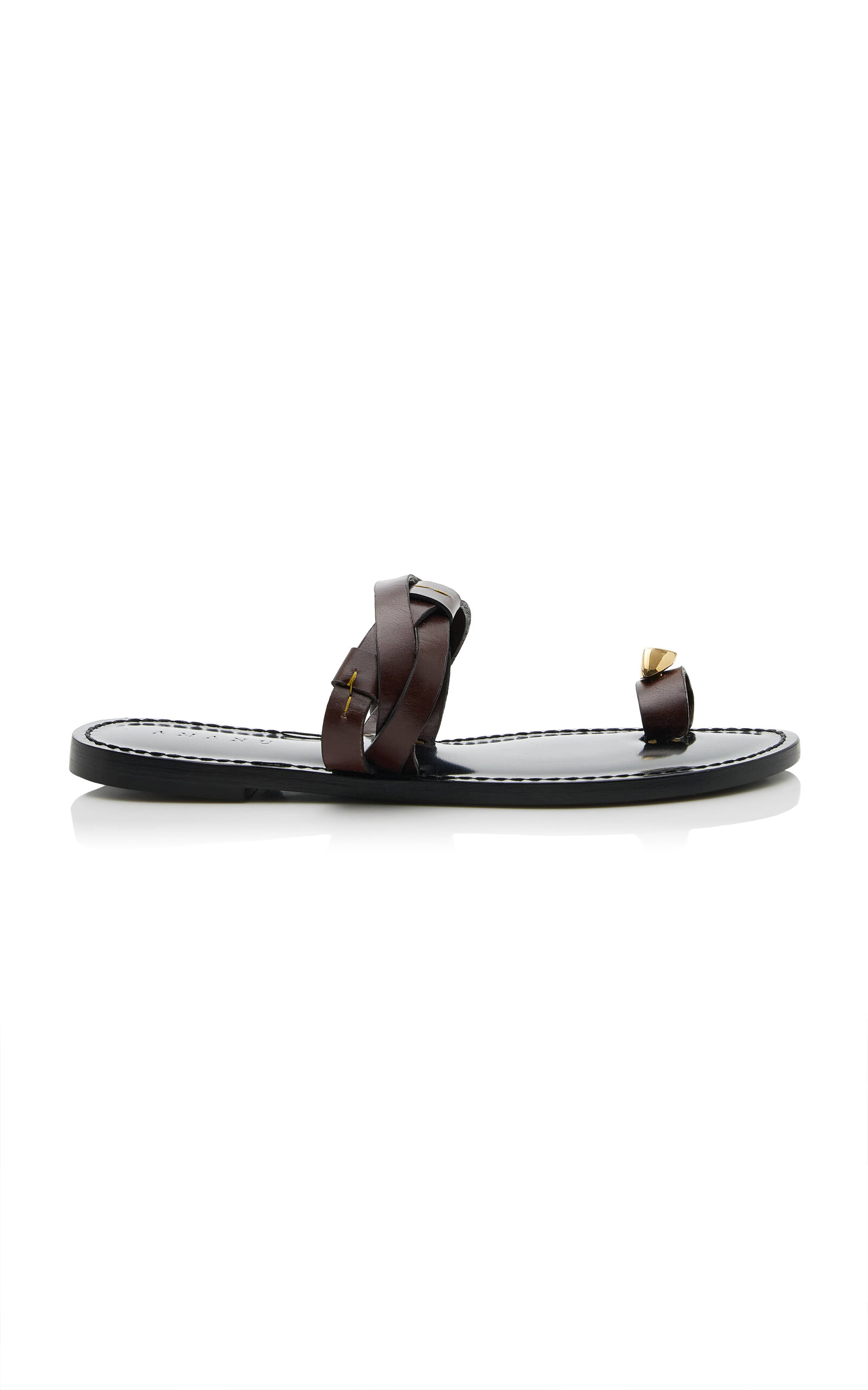 The Lagos Leather Sandals - Moda Operandi