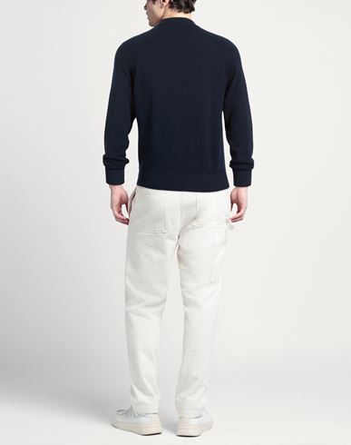 Man Sweater Midnight blue Size M Wool, Polyamide