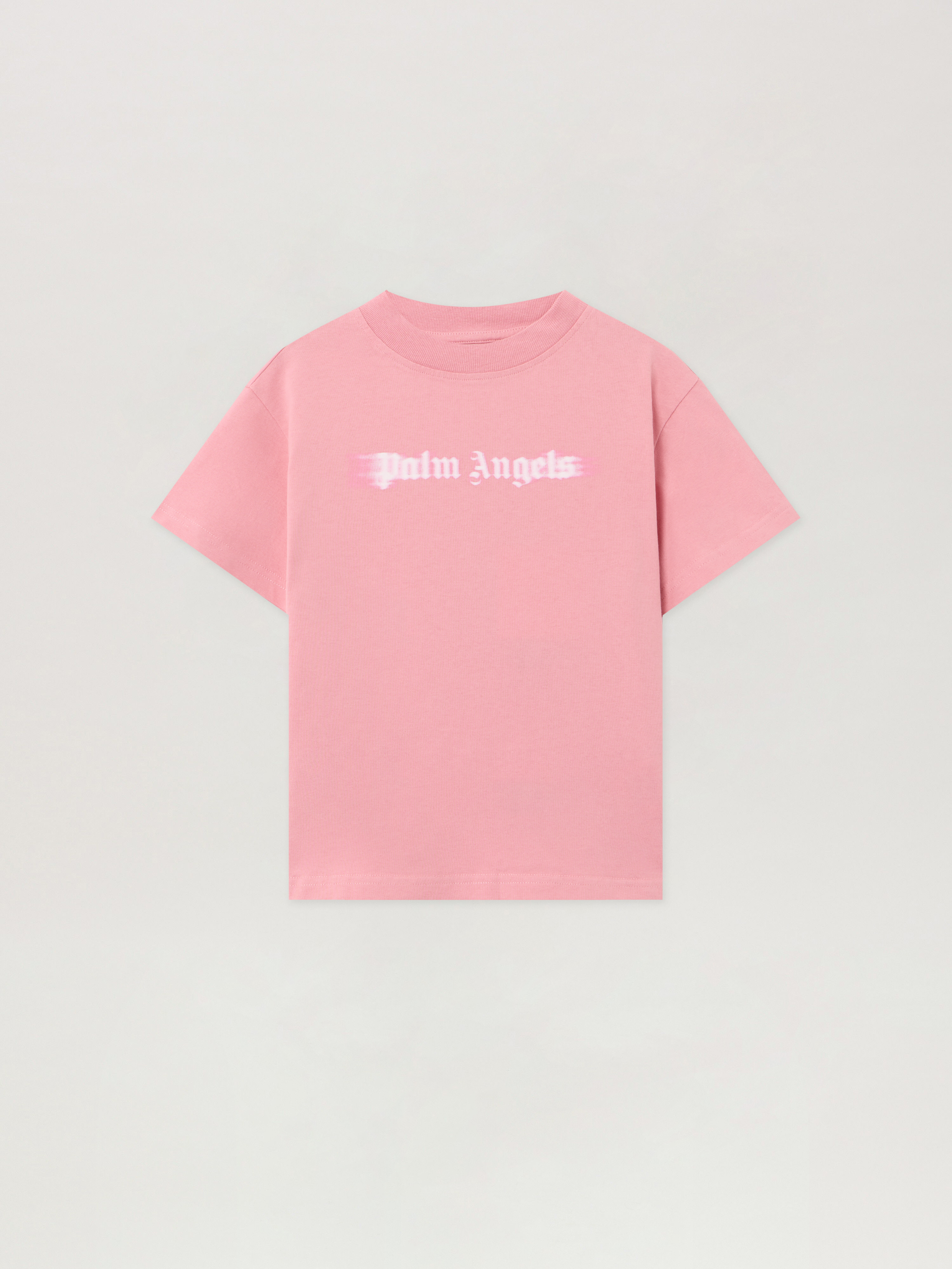 Blurred Logo Reg.tshirt S/s Kids  Antique Rose