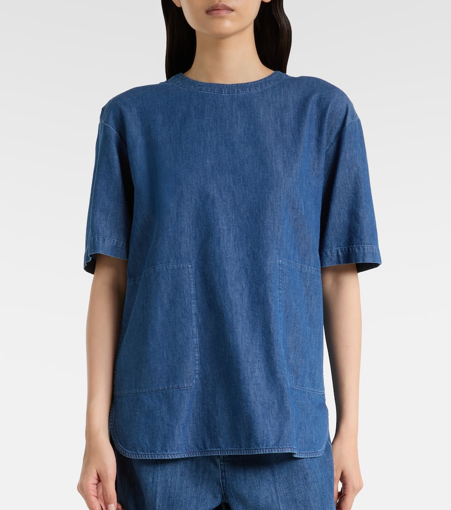Moresca denim top