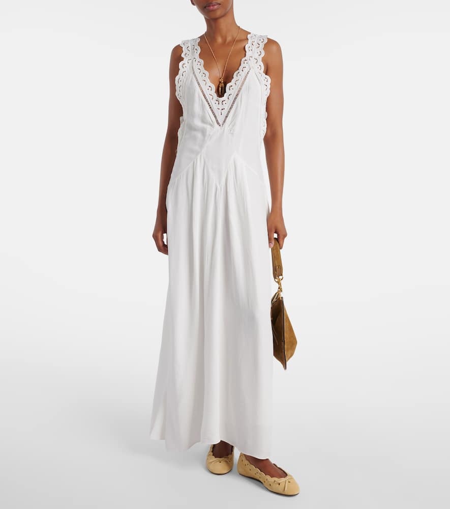 Freda broderie anglaise maxi dress
