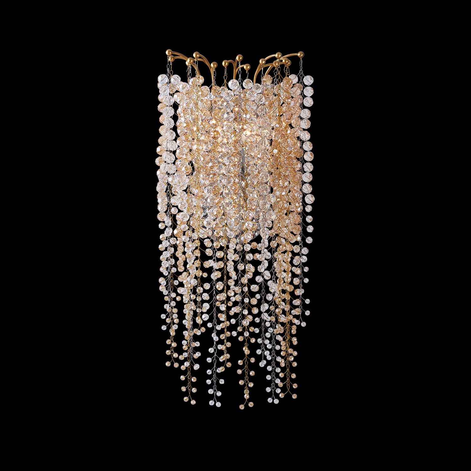 True Brass Wall Sconce from the Fuji Collection