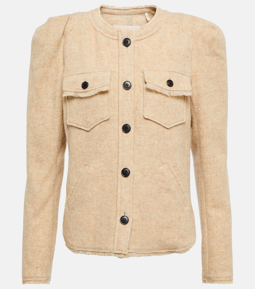 Nelly wool-blend jacket