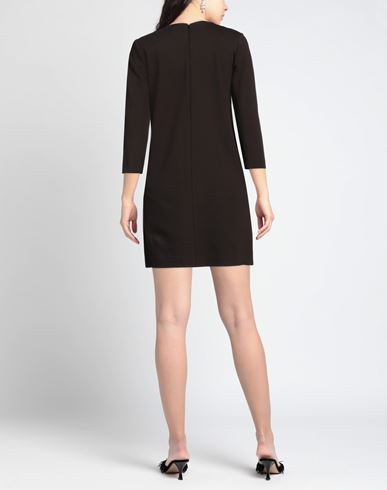 Woman Mini dress Charcoal Size 6 Viscose, Nylon, Elastane, Polyester, Polyurethane