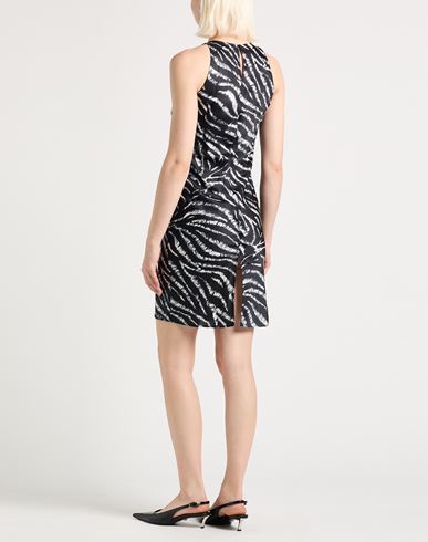 Woman Midi dress Black Size 2 Viscose, Silk, Elastane