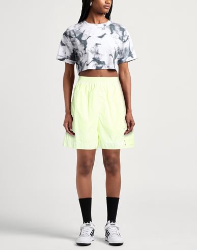 Woman Shorts & Bermuda Shorts Yellow Size L Polyamide