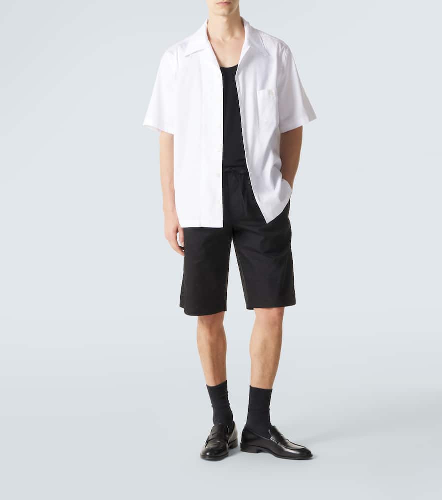 DG cotton Bermuda shorts