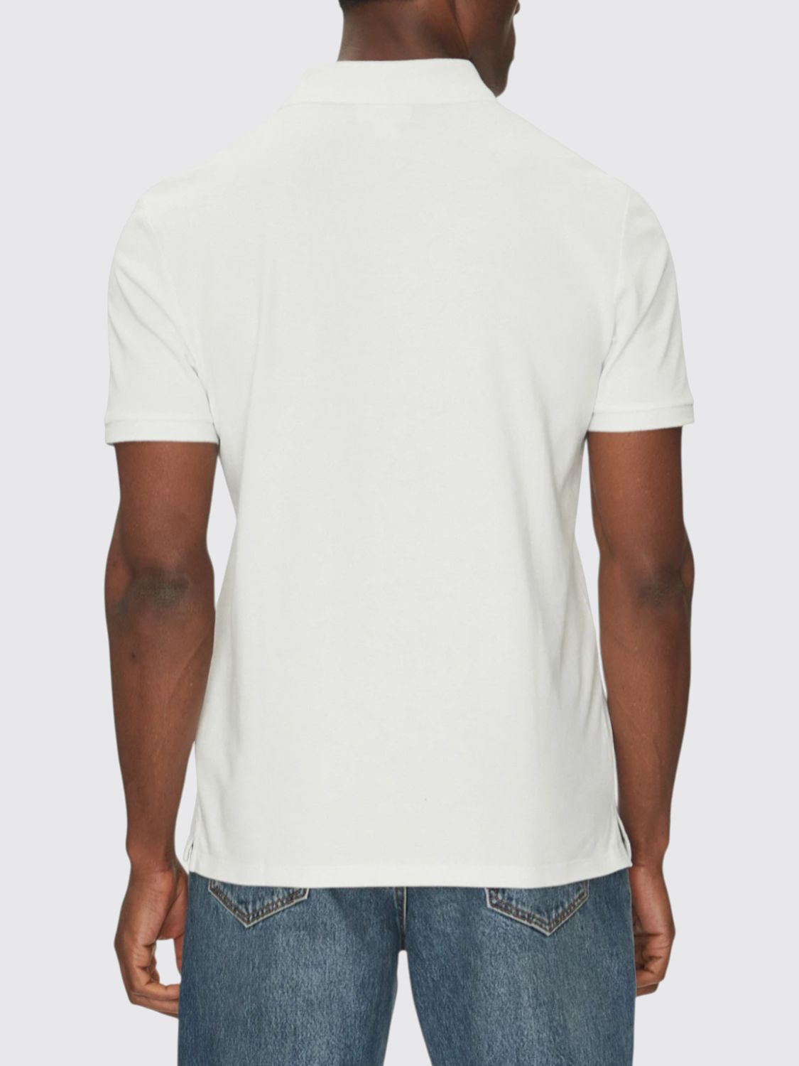 Polo Shirt Men color White