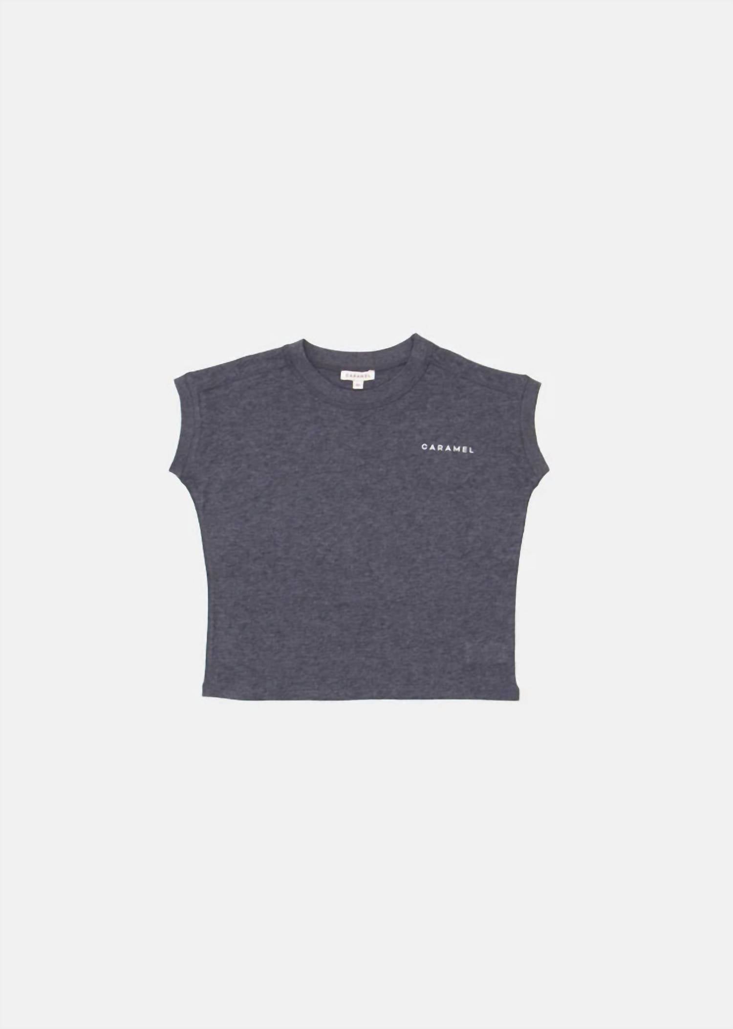 Girl's Cress T-Shirt In Heather Grey