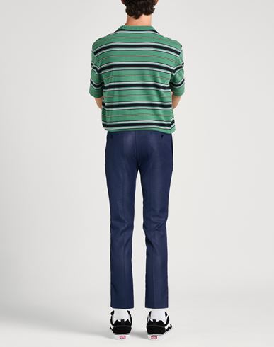 Man Pants Blue Size 28 Polyester, Viscose, Elastane