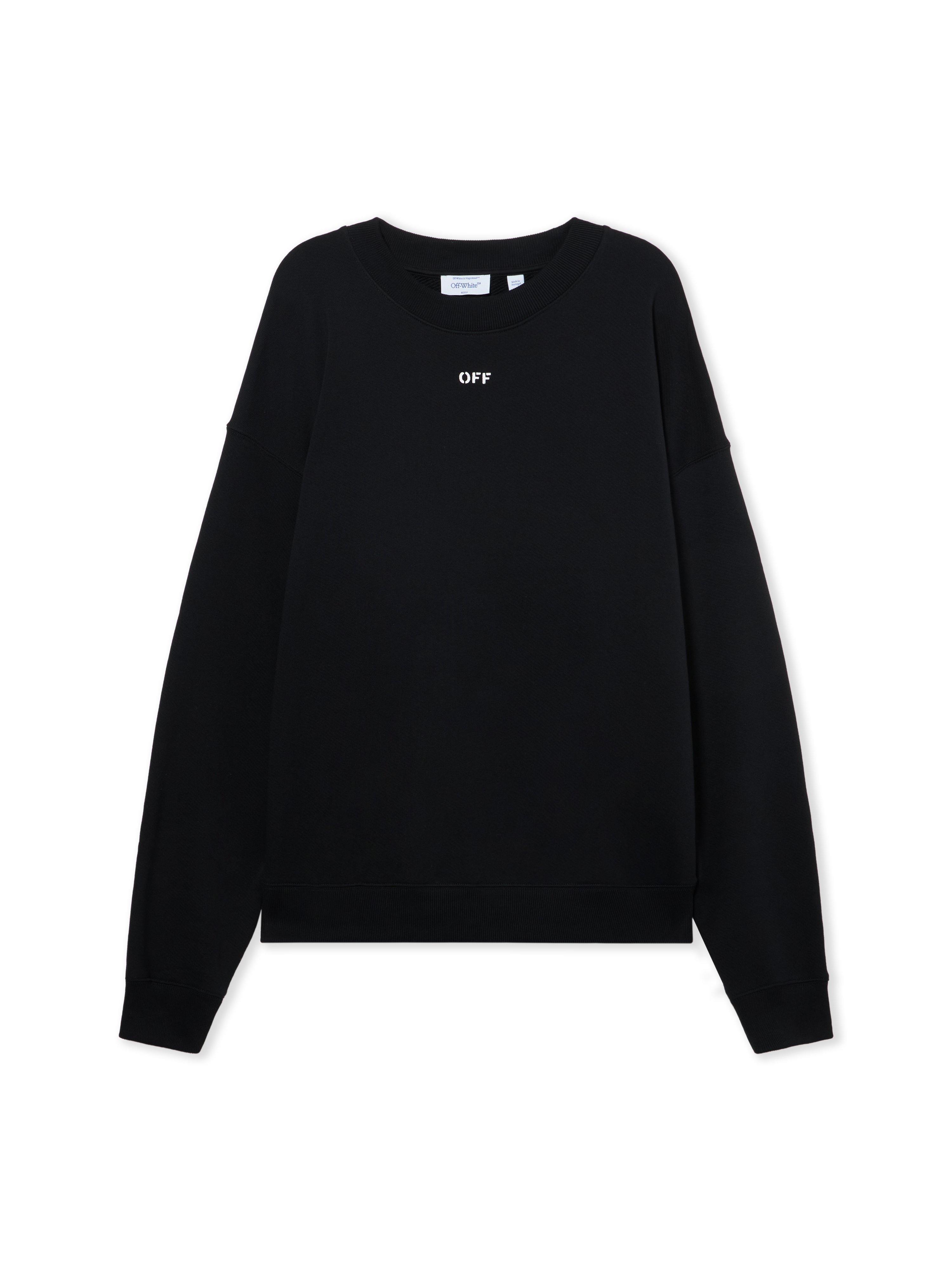 Dotted Arrow Diagonal Skate Sweatshirt - Male Sweatshirts Black