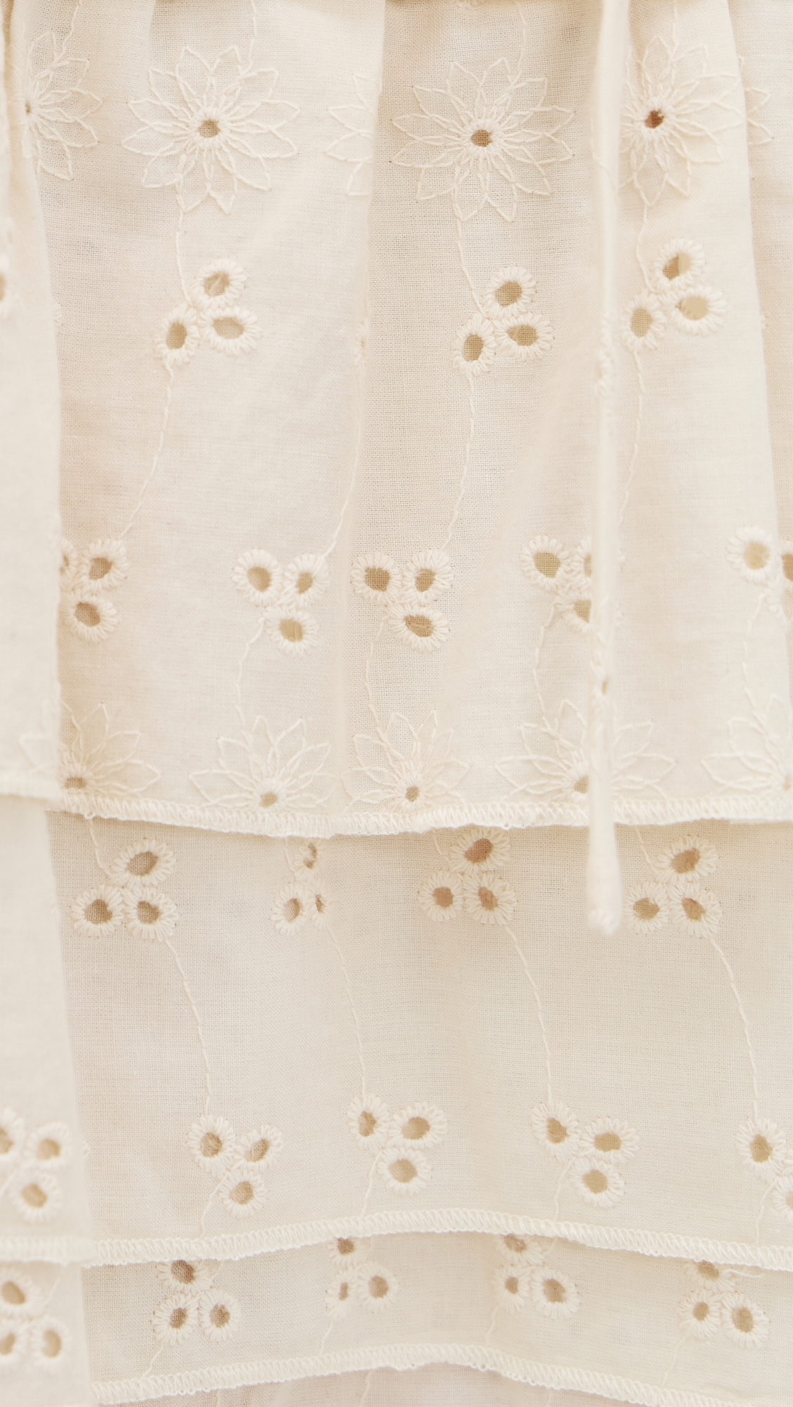 Sophia Ruffle Skirt Beige