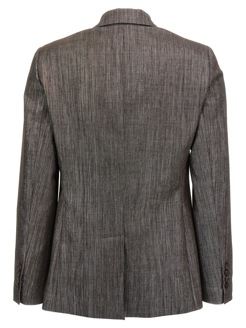 Lurex Fabric Blazer
