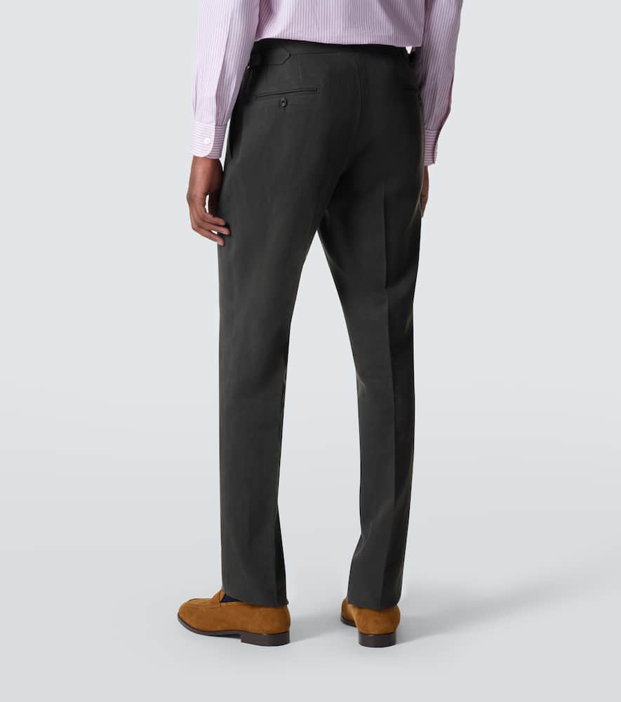 Linen suit