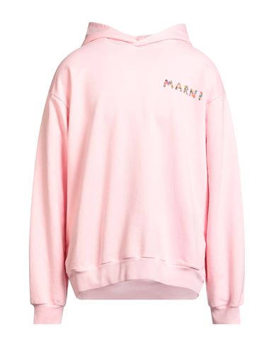 Man Sweatshirt Pink Size 40 Cotton