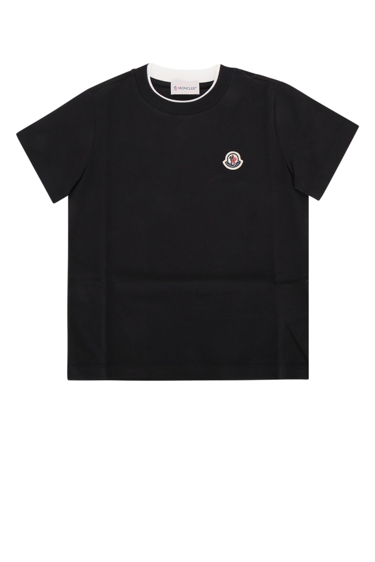 Logo-Embroidered T-Shirt — Black