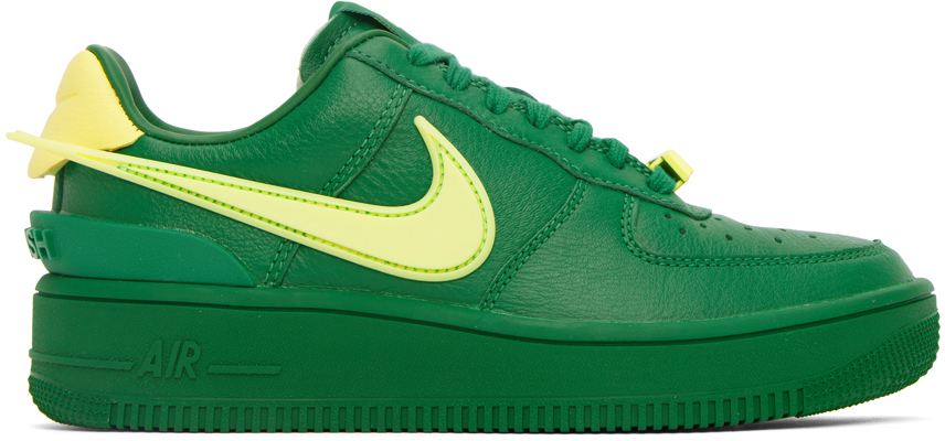 Green AMBUSH Edition Air Force 1 Sneakers