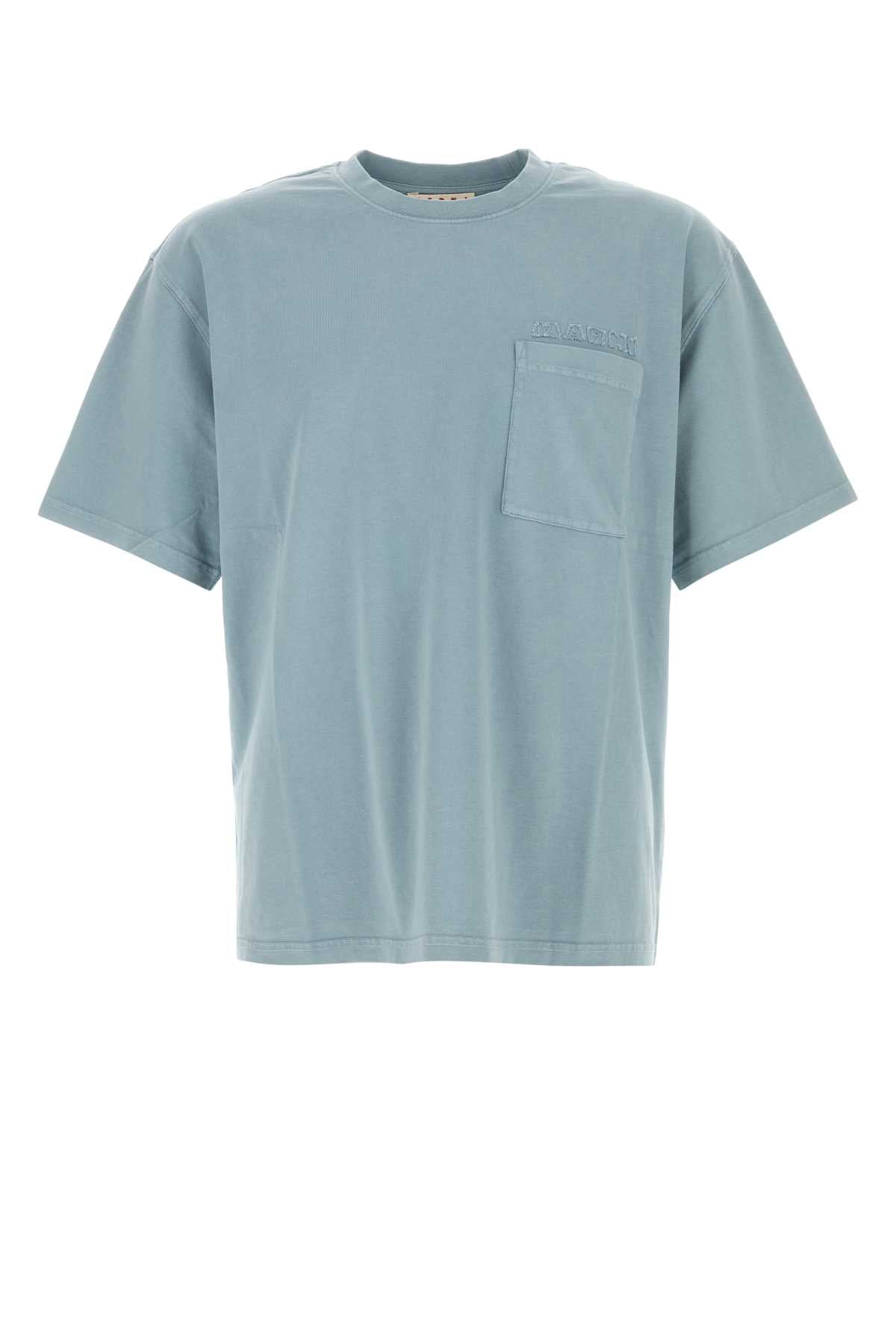 Cotton T-Shirt — Blue