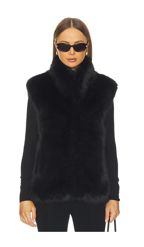 Apparis Laila Sable Vest in Black. - XL also in