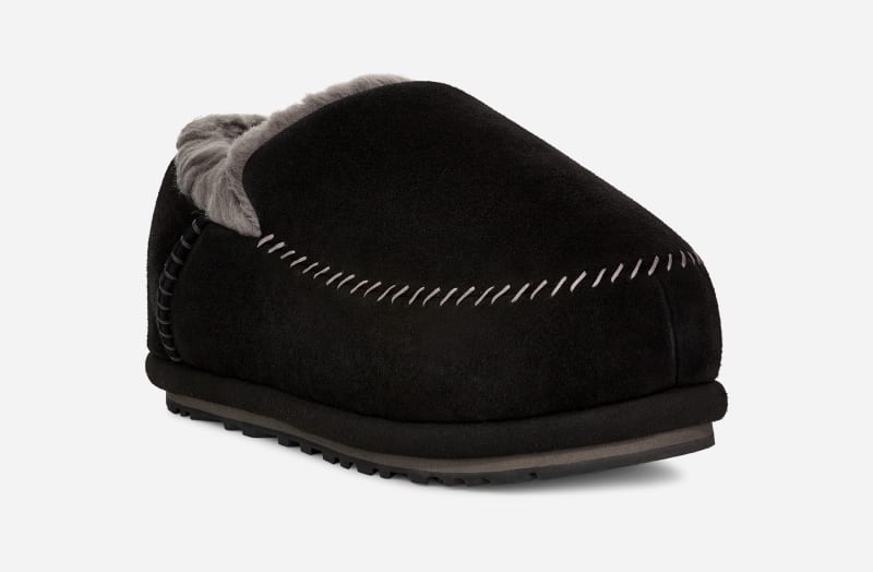 ® Men's Anders Suede Slippers in Black