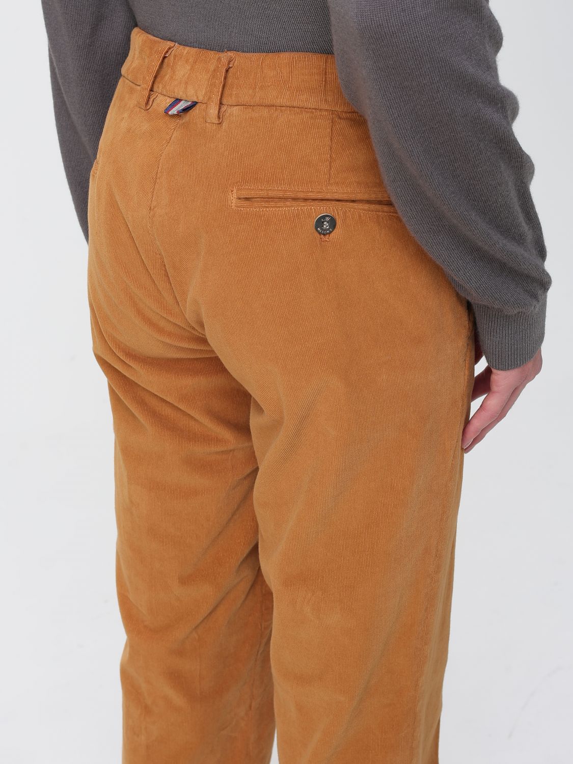 Pants Men color Peach