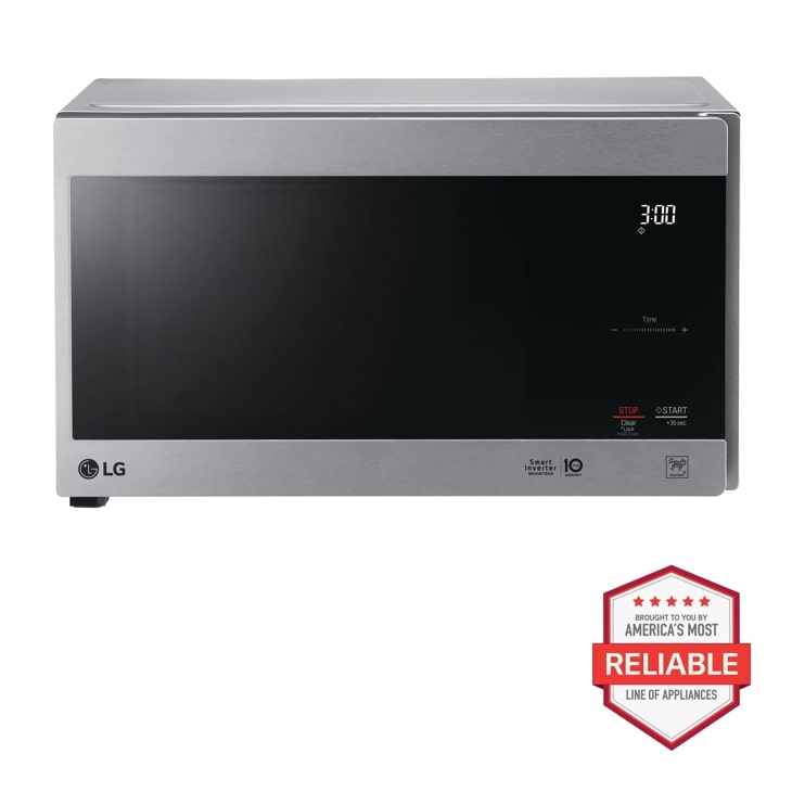 LG NeoChef™ Countertop Microwave with Smart Inverter and EasyClean®, Stainless Steel, 0.. ft