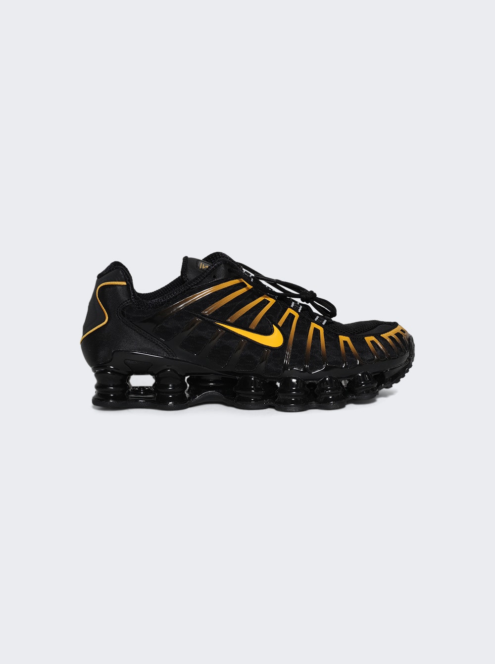 Shox Tl Sneakers Black And University Gold